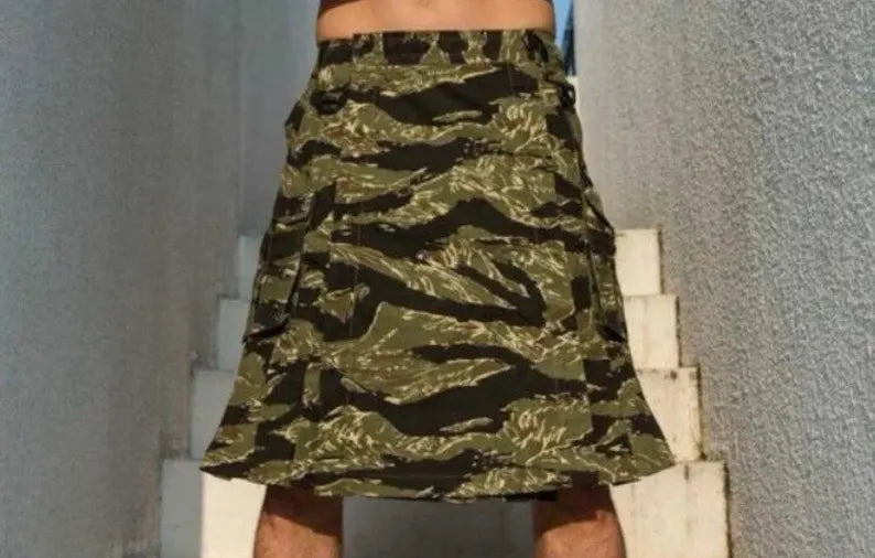 Scottish Royal Camo Great Kilt Dimensions For Men’s
