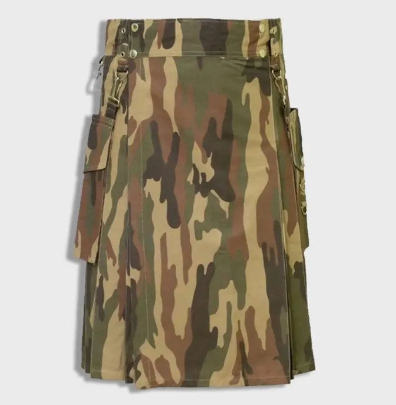 Scottish Tactical Utility Kilt For Men’s