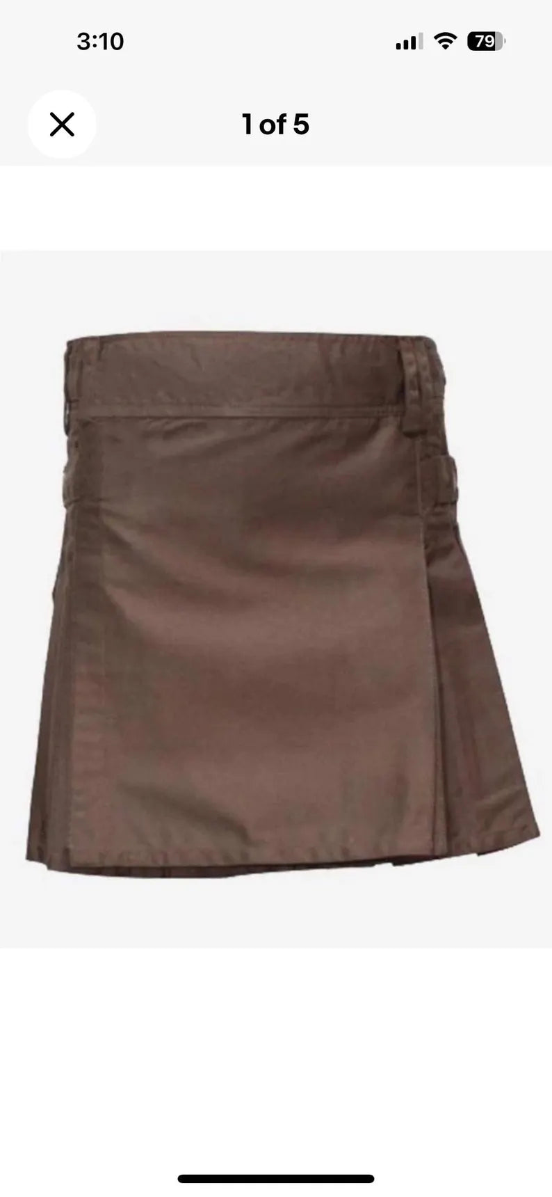 Scottish Can Women Wear Kilt IN Chocolate Brown Colour