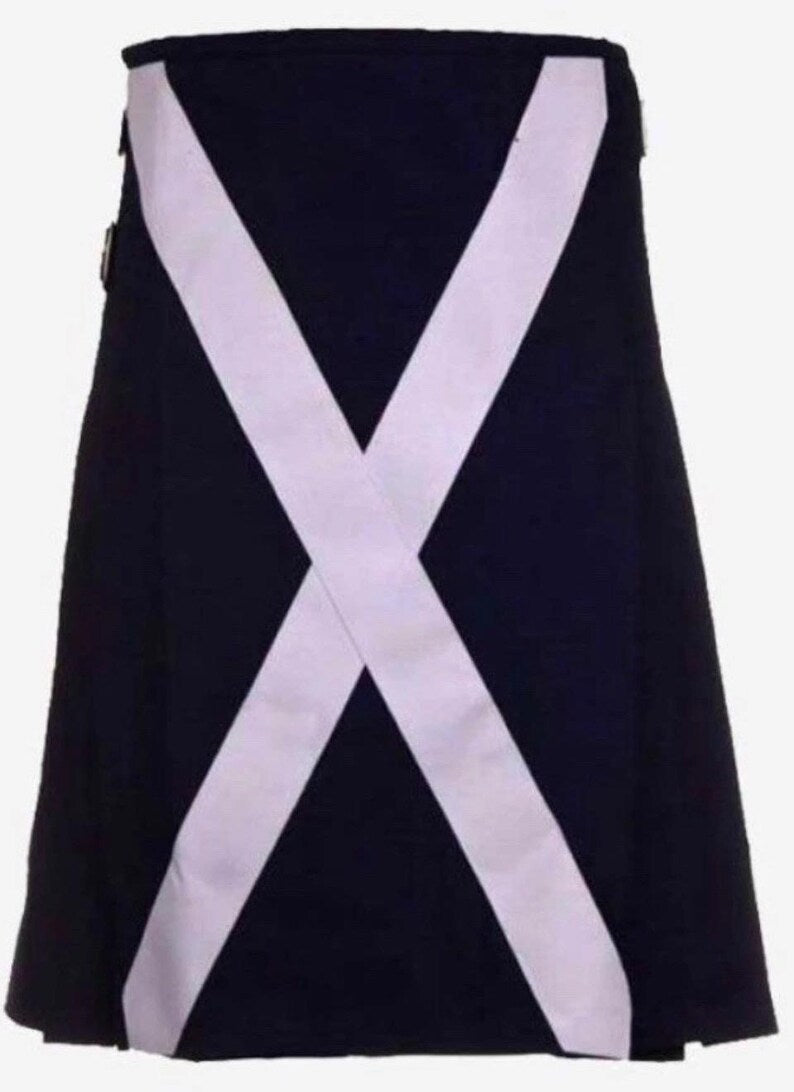 Scottish Saint Flag kilt Royal Blue Colour For Men’s