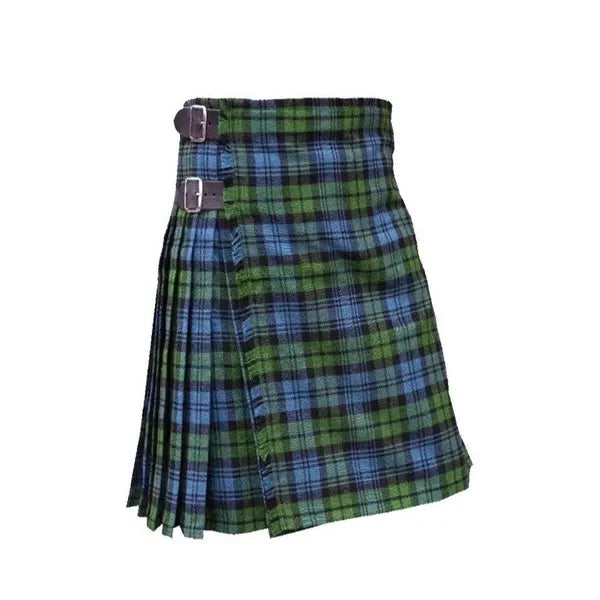 Scottish Campbell Tartan Kilt For Men Custom Kilt Handmade Traditional 8 Yard