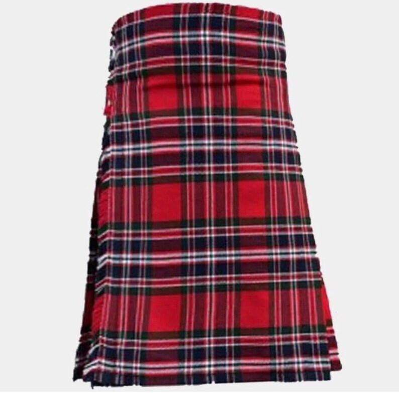 Scottish Macgsrlane Modern Tartan Kilt For Men Custom Handmade Traditional 8 Yard kilts
