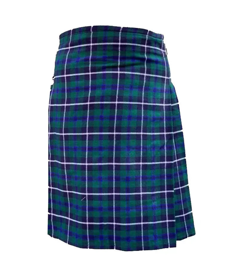 Scottish Douglas Blue Tartan Kilt For Men Custom Handmade Traditional 8 Yard kilts