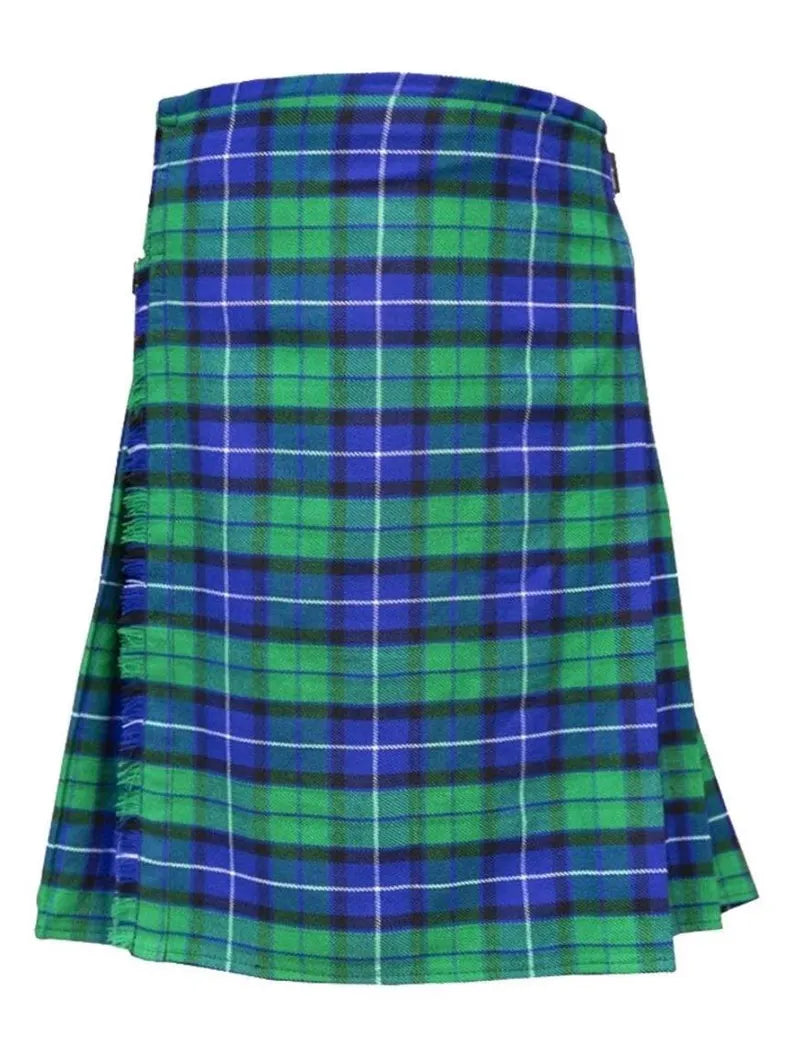 Scottish Freedom Tartan Kilt For Men Custom Handmade Traditional 8 Yard kilts