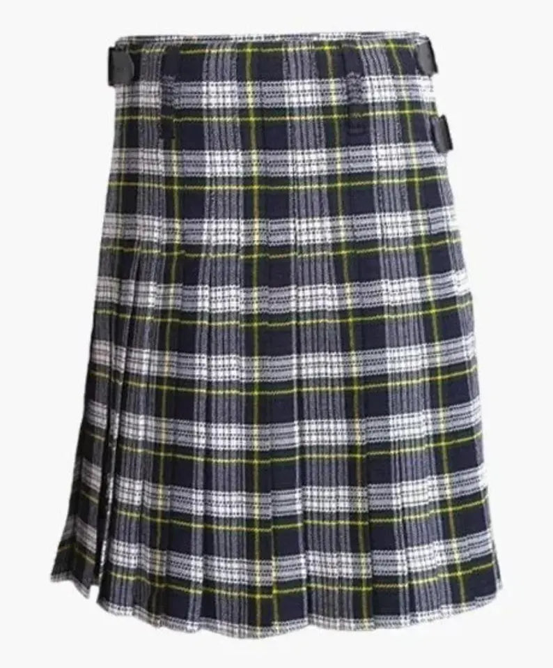 Scottish Dress Gordon Tartan Kilt For Men Custom Handmade Traditional 8 Yard kilts