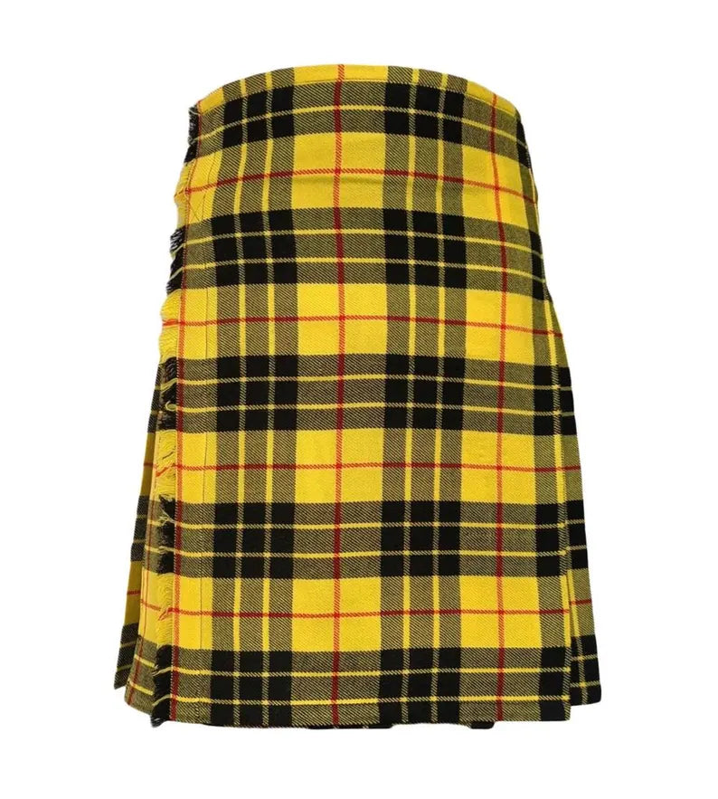 Scottish Macleod Of Lewis Tartan Kilt For Men Custom Handmade Traditional 8 Yard kilts