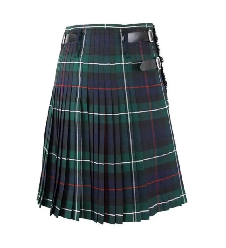Scottish Mackenzie Tartan Kilt For Men Custom Handmade Traditional 8 Yard kilts