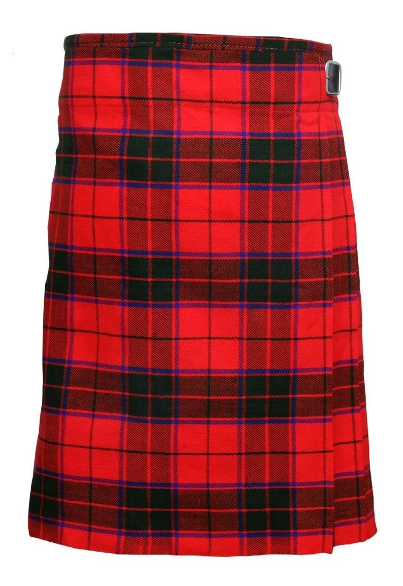 Scottish Rose Tartan Kilt For Men Custom Handmade Traditional 8 Yard kilts