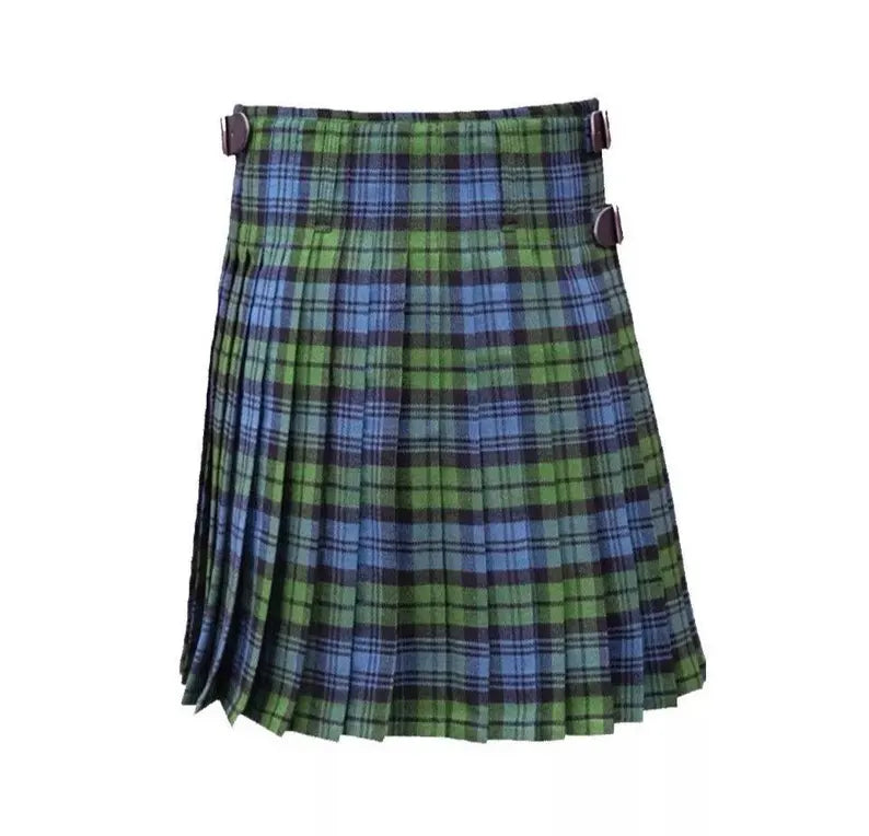 Scottish Campbell Tartan Kilt For Men Custom Kilt Handmade Traditional 8 Yard