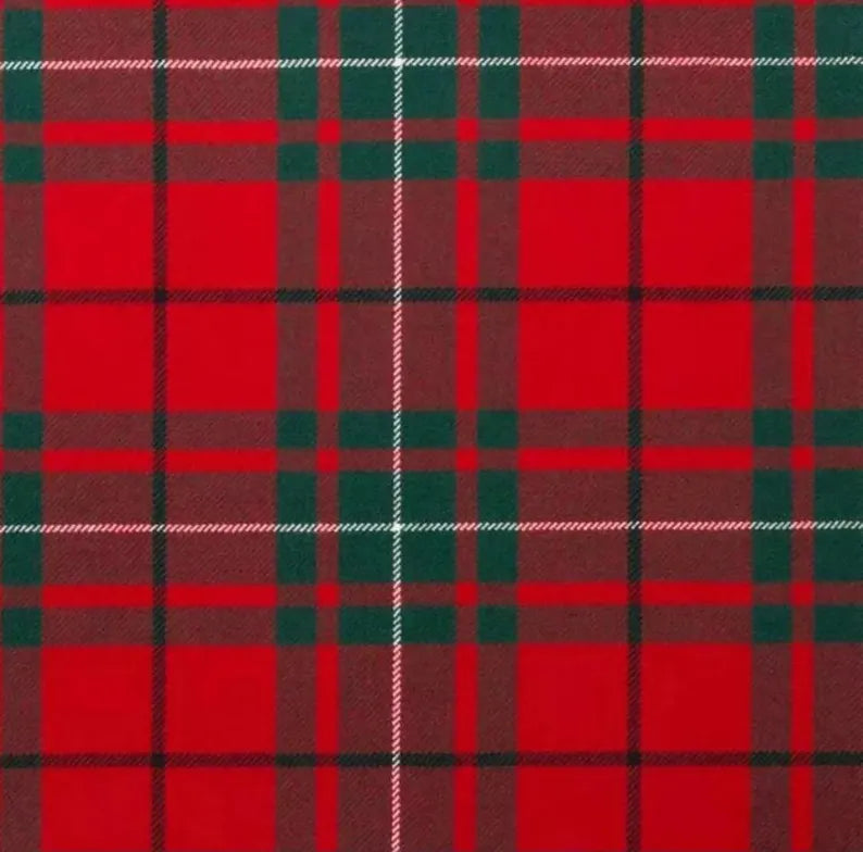 Scottish Macauley Red Modern Tartan Kilt For Men Custom Handmade Traditional 8 Yard kilts