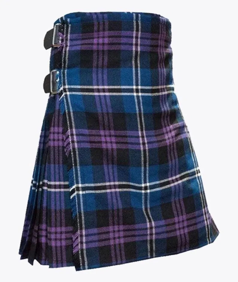 Scottish Heritage Of Scotland Tartan Kilt For Men Custom Handmade Traditional 8 Yard kilts
