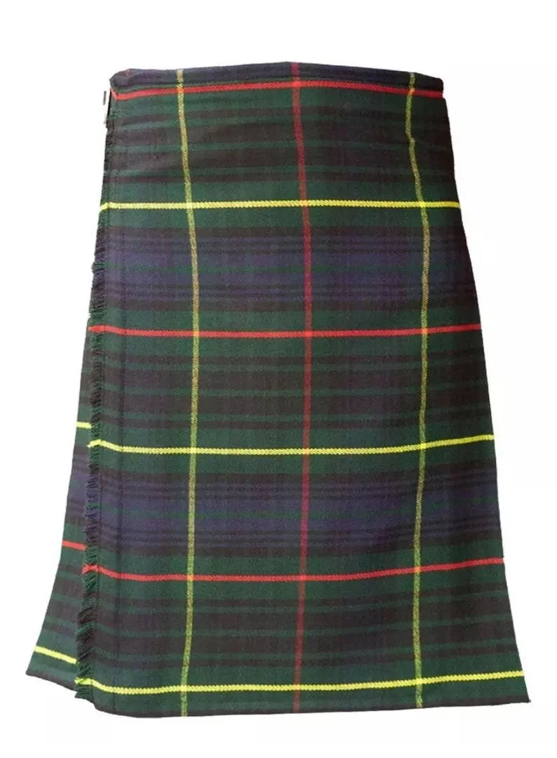 Scottish Hunting Stewart Tartan Kilt For Men Custom Handmade Traditional 8 Yard kilts