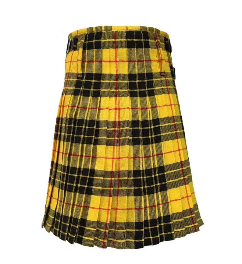 Scottish Macleod Of Lewis Tartan Kilt For Men Custom Handmade Traditional 8 Yard kilts