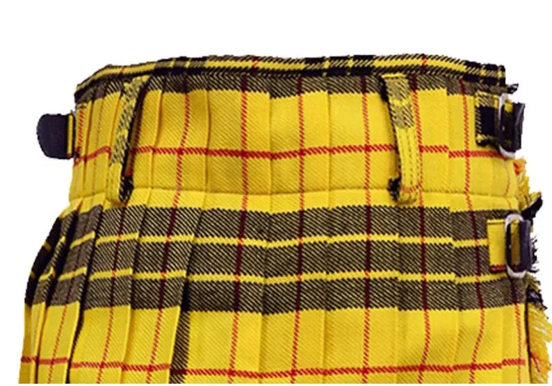 Scottish Macleod Of Lewis Tartan Kilt For Men Custom Handmade Traditional 8 Yard kilts
