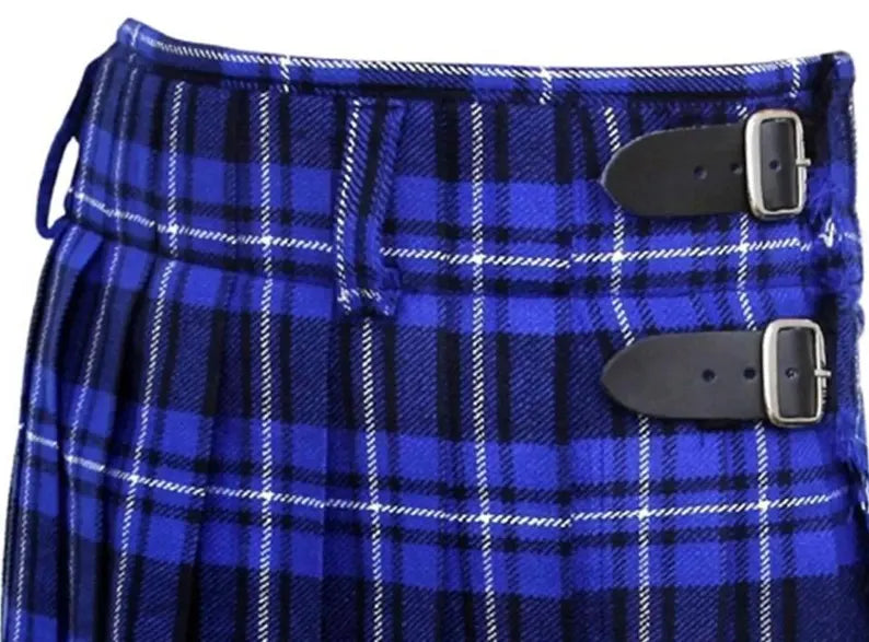 Scottish American Patriot Tartan Kilt For Men Custom Handmade Traditional 8 Yard kilts