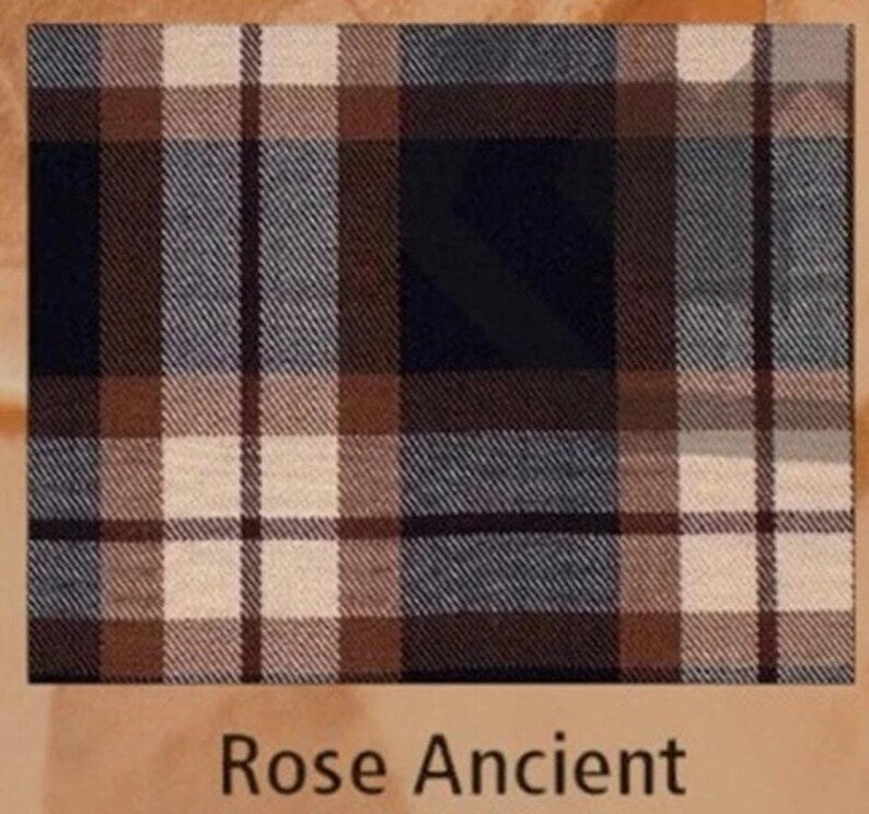 Scottish Rose Ancient Tartan Kilt For Men Custom Handmade Traditional 8 Yard kilts