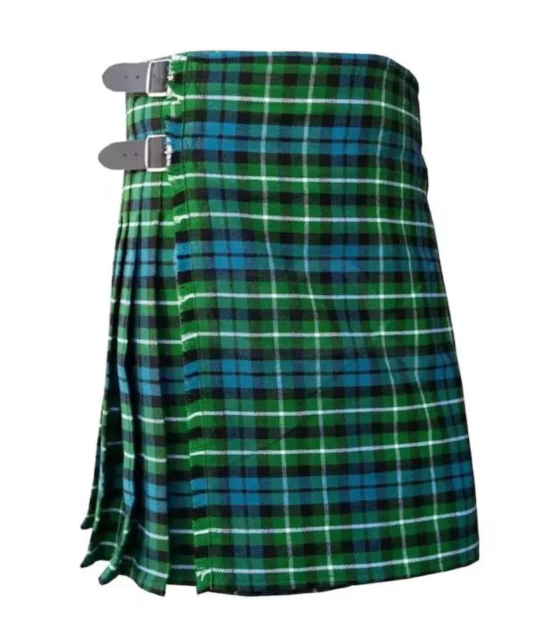 Scottish Graham Montrose Tartan Kilt For Men Custom Handmade Traditional 8 Yard kilts