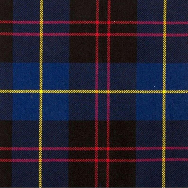 Scottish Gordon Blue Tartan Kilt Traditional 8 Yard