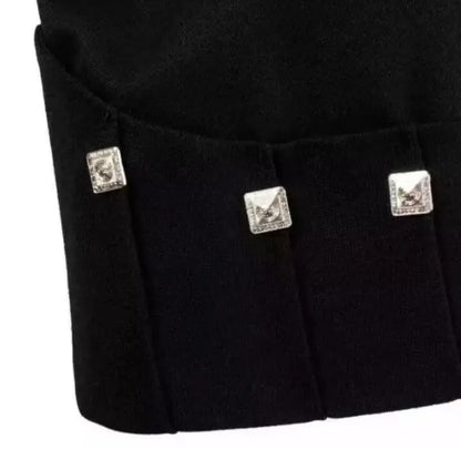 Scottish Men’s Black Argyle Kilt Jacket & Vest Wool Wedding Jacket