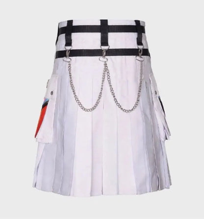 Scottish Fashion Rainbow Kilt For Men’s
