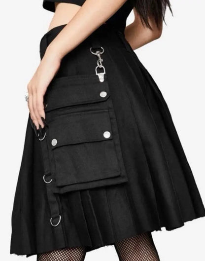 Scottish Women’s Kilt Steampunk Gothic Style