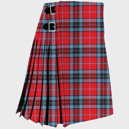 Scottish Mactavish Ancient Tartan Kilt For Men Custom Handmade Traditional 8 Yard kilts