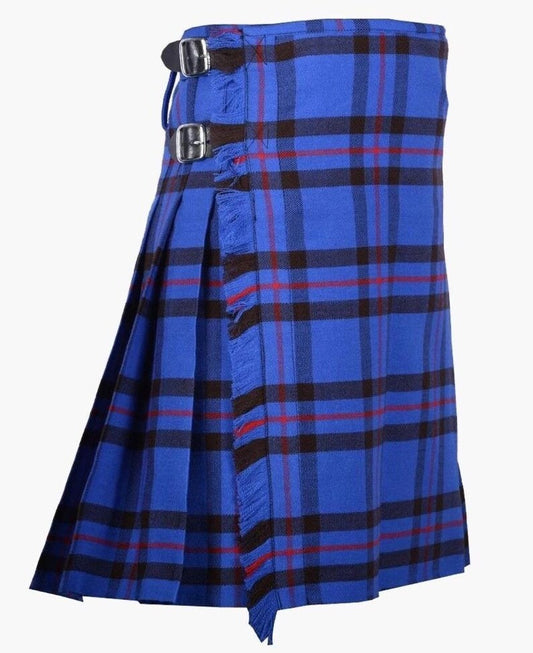 Scottish Elliot Modern Tartan Kilt For Men Custom Handmade Traditional 8 Yard kilts