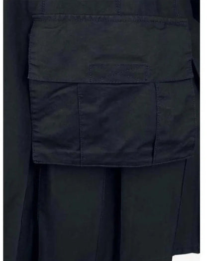 Scottish Decent Style Black Cotton Utility Kilt For Men’s