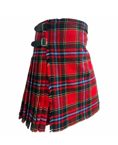 Scottish Men’s Drummond of Perth Midern Tartan Handmade Traditional 8 Yard Custom Kilts