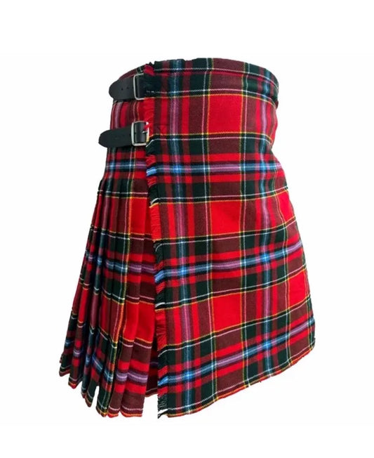 Scottish Men’s Drummond of Perth Midern Tartan Handmade Traditional 8 Yard Custom Kilts