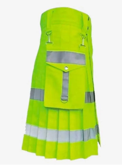 Scottish New Firefighter Utility Kilt For Men’s