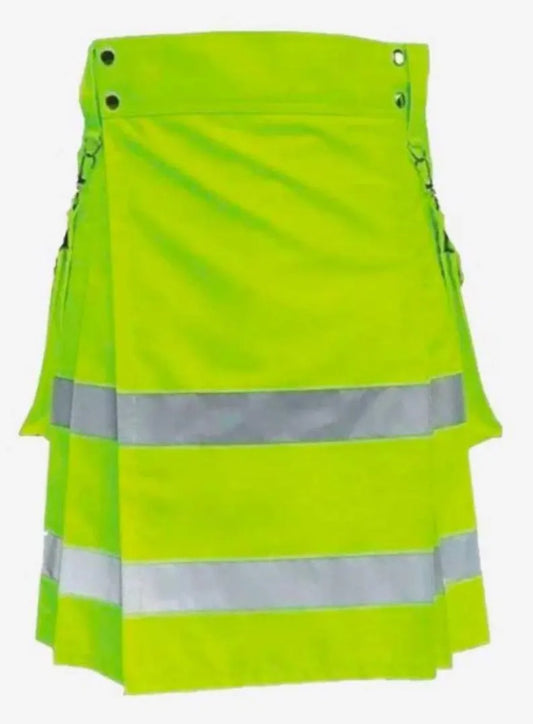 Scottish New Firefighter Utility Kilt For Men’s