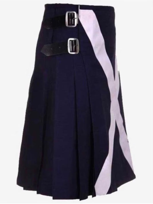 Scottish Saint Flag kilt Royal Blue Colour For Men’s