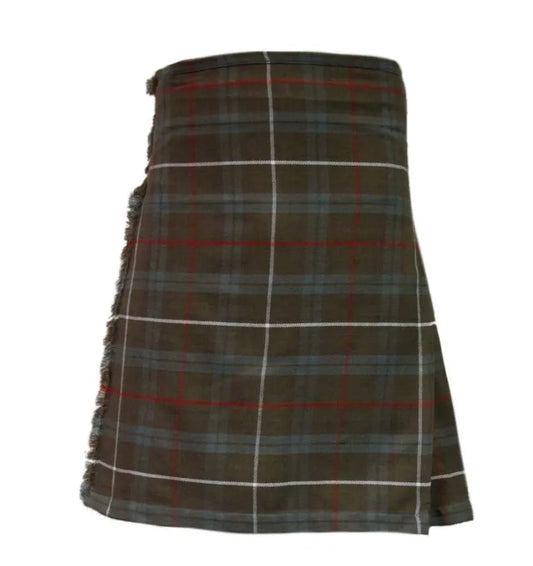 Scottish Fraser Weathered Tartan Kilt For Men Custom Handmade Traditional 8 Yard kilts