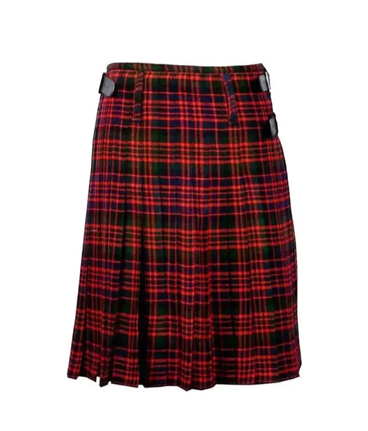 Scottish MacDonald Tartan Kilt For Men Custom Handmade Traditional 8 Yard kilts