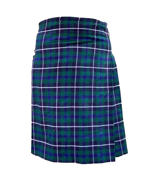 Scottish Douglas Blue Tartan Kilt For Men Custom Handmade Traditional 8 Yard kilts