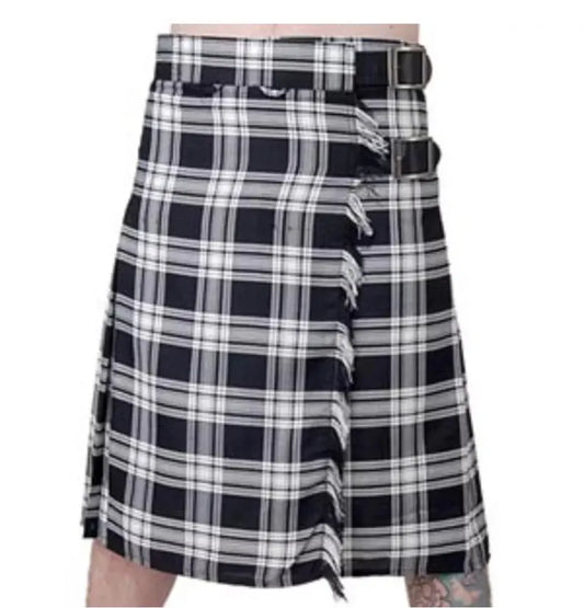 Scottish Menzies Tartan Kilt For Men Custom Handmade Traditional 8 Yard kilts