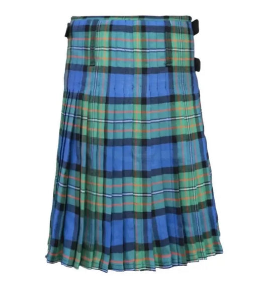 Scottish Ferguson Ancient Tartan Kilt For Men Custom Handmade Traditional 8 Yard kilts