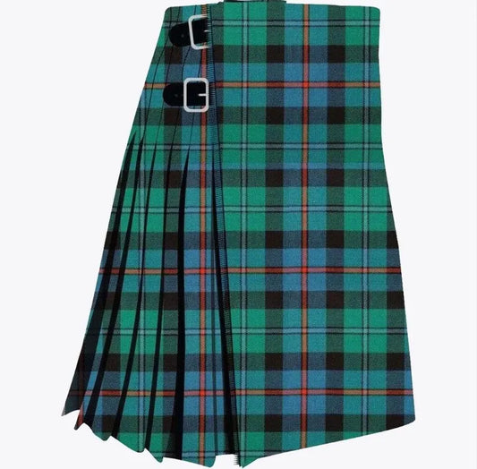 Handmade Scottish Cawder Tartan Kilt 8 Yard Heavyweight