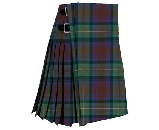 Scottish Isle of Skye Tartan Kilt For Men Custom Handmade Traditional 8 Yard kilts