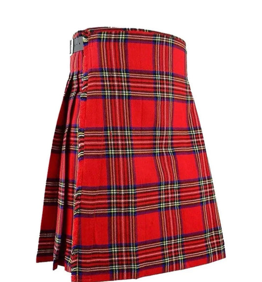 Scottish Royal Stewart Tartan Kilt For Men Custom Handmade Traditional 8 Yard kilts