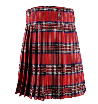 Scottish Royal Stewart Tartan Kilt For Men Custom Handmade Traditional 8 Yard kilts