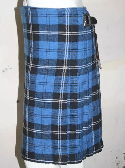 Scottish Ramsey Blue Tartan Kilt For Men Custom Handmade Traditional 8 Yard kilts