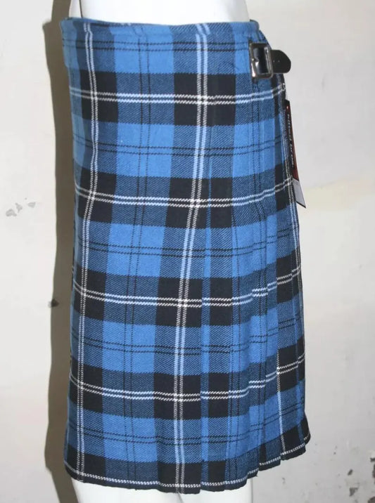 Scottish Ramsey Blue Tartan Kilt For Men Custom Handmade Traditional 8 Yard kilts