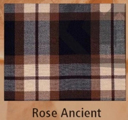 Scottish Rose Ancient Tartan Kilt For Men Custom Handmade Traditional 8 Yard kilts