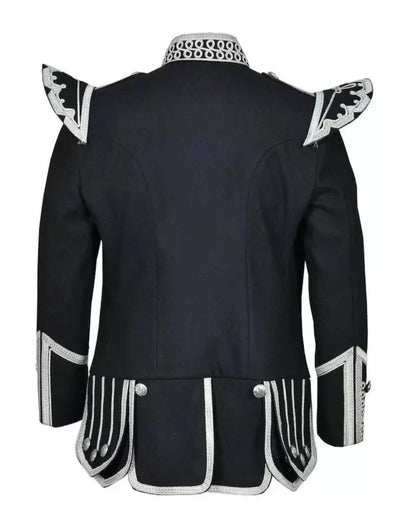 Men’s Scottish Fancy Doublet Kilt Jacket Military Uniform Doublelet Jacket