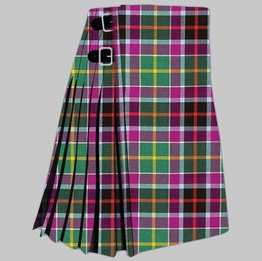 Scottish Highland Gala Water Modern Handmade Tartan 8 Yard Kilt