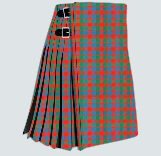 Scottish Gow Ancient Tartan Kilt Traditional 8 Yard,